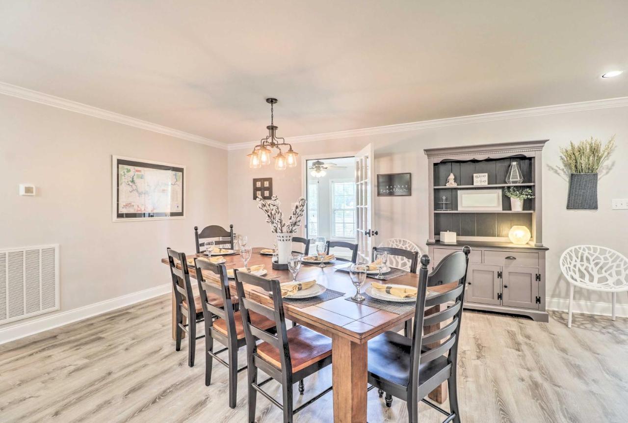 Waterfront Lake Sinclair Home With Boat Dock! Milledgeville Zewnętrze zdjęcie